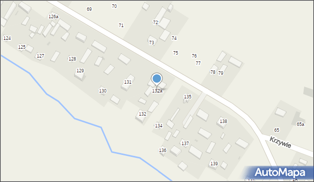 Dzierzkowice-Rynek, Dzierzkowice-Rynek, 132a, mapa Dzierzkowice-Rynek