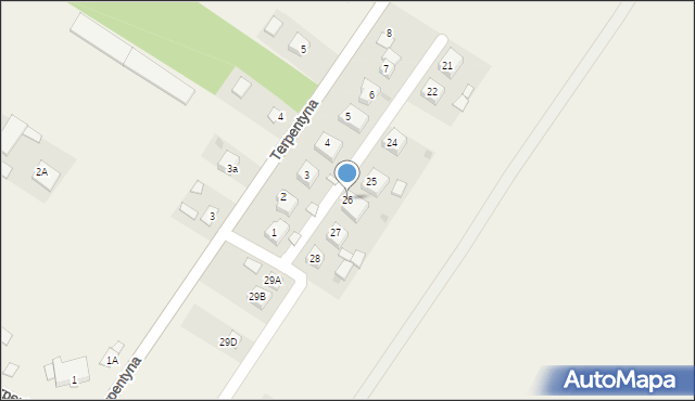 Dzierzkowice-Rynek, Dzierzkowice-Rynek, 26, mapa Dzierzkowice-Rynek