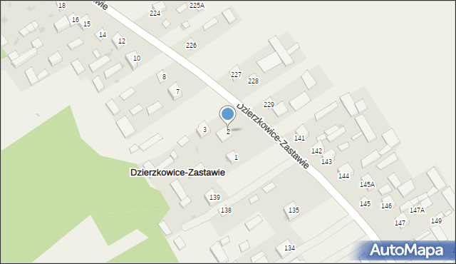 Dzierzkowice-Wola, Dzierzkowice-Wola, 2, mapa Dzierzkowice-Wola