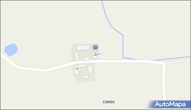 Dzierzno, Dzierzno, 43, mapa Dzierzno