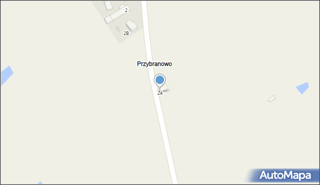 Dziewczopólko, Dziewczopólko, 2a, mapa Dziewczopólko