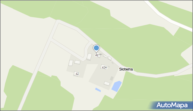 Dziewięcierz, Dziewięcierz, 41, mapa Dziewięcierz