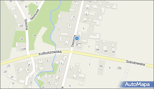 Dzikowiec, Dzikowiec, 24, mapa Dzikowiec