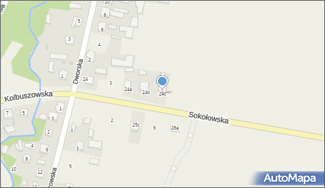 Dzikowiec, Dzikowiec, 24c, mapa Dzikowiec