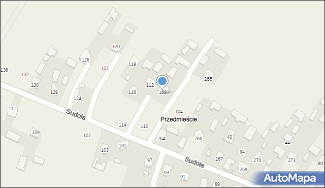 Dzikowiec, Dzikowiec, 263, mapa Dzikowiec