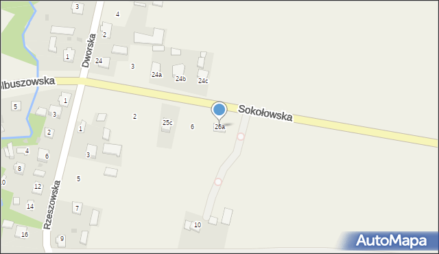 Dzikowiec, Dzikowiec, 26a, mapa Dzikowiec