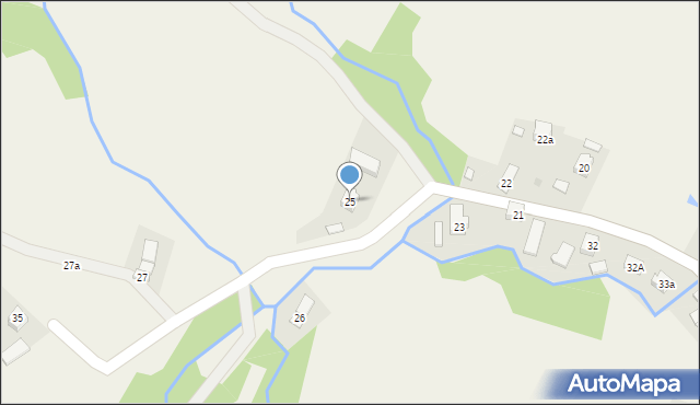 Dziurdziów, Dziurdziów, 25, mapa Dziurdziów