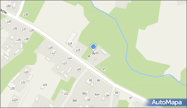 Dziurków, Dziurków, 99, mapa Dziurków