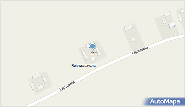 Dziwie, Dziwie, 36, mapa Dziwie