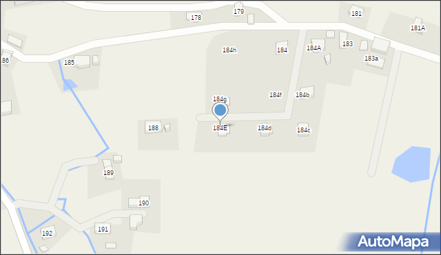 Dziwiszów, Dziwiszów, 184E, mapa Dziwiszów