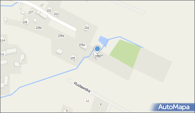 Dziwiszów, Dziwiszów, 205b, mapa Dziwiszów