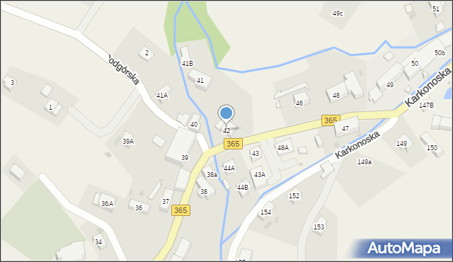 Dziwiszów, Dziwiszów, 42, mapa Dziwiszów