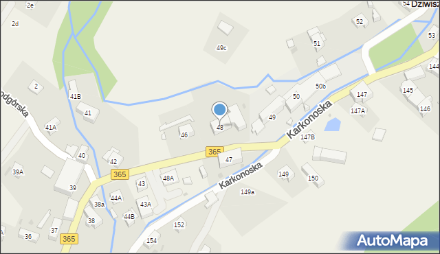 Dziwiszów, Dziwiszów, 48, mapa Dziwiszów