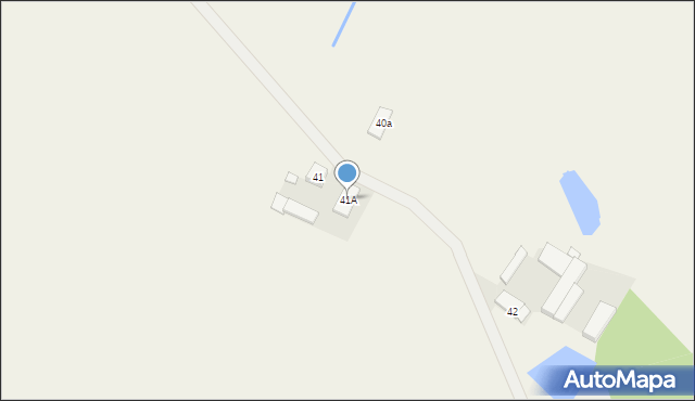 Dźwierszno Wielkie, Dźwierszno Wielkie, 41A, mapa Dźwierszno Wielkie