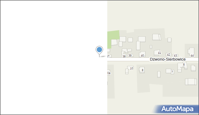 Dzwono-Sierbowice, Dzwono-Sierbowice, 36, mapa Dzwono-Sierbowice