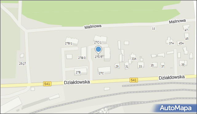 Lidzbark, Działdowska, 27C/3, mapa Lidzbark