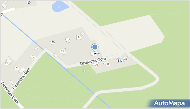 Solarnia, Dziewcza Góra, 27, mapa Solarnia