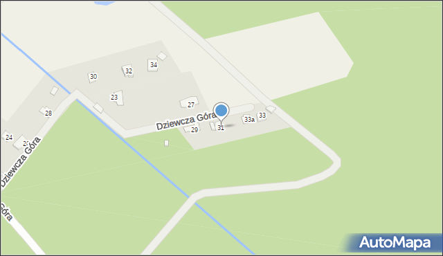 Solarnia, Dziewcza Góra, 31, mapa Solarnia