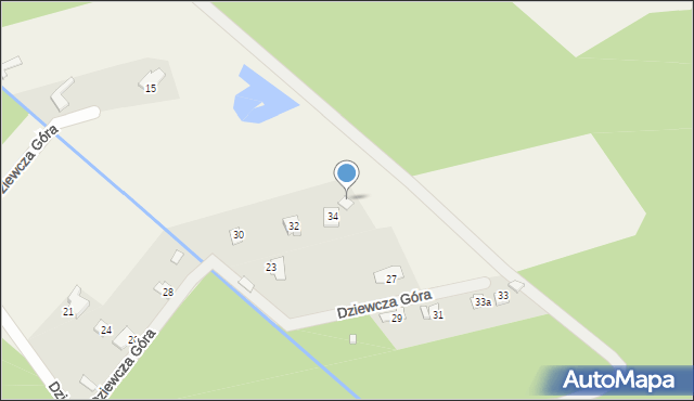 Solarnia, Dziewcza Góra, 36, mapa Solarnia