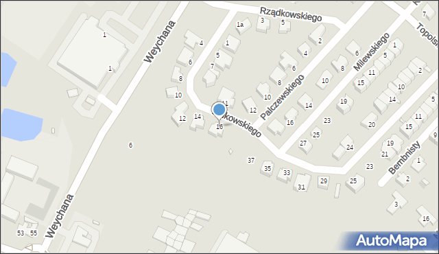 Środa Wielkopolska, Dzikowskiego Kazimierza, 16, mapa Środa Wielkopolska