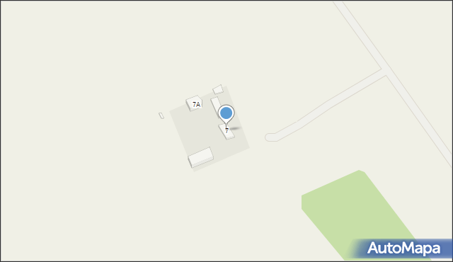 Stary Tomyśl, Dzikowskiego Franciszka, 7, mapa Stary Tomyśl
