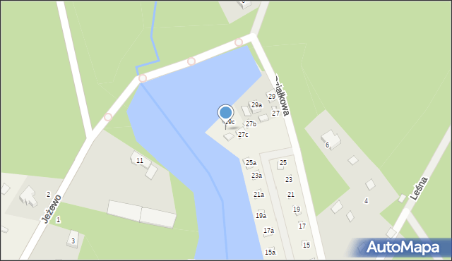 Szczawin, Działkowa, 29c, mapa Szczawin