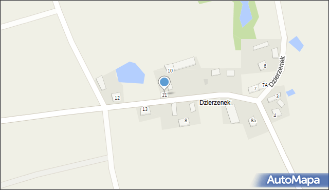 Szynkowizna, Dzierzenek, 11, mapa Szynkowizna