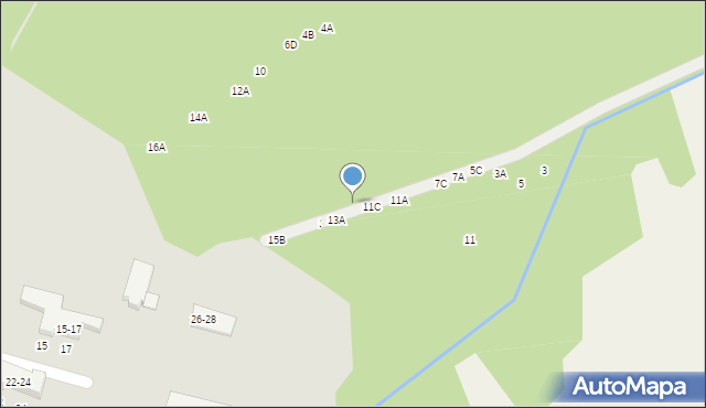 Tomaszów Mazowiecki, Działkowa, 12D, mapa Tomaszów Mazowiecki