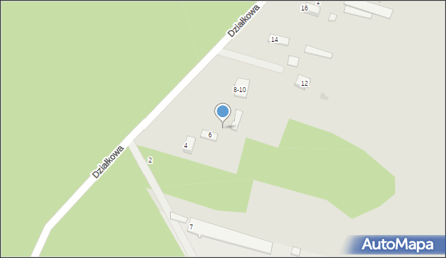 Tomaszów Mazowiecki, Działkowa, 9, mapa Tomaszów Mazowiecki