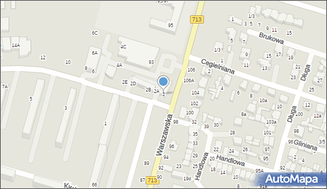 Tomaszów Mazowiecki, Dzieci Polskich, 2, mapa Tomaszów Mazowiecki