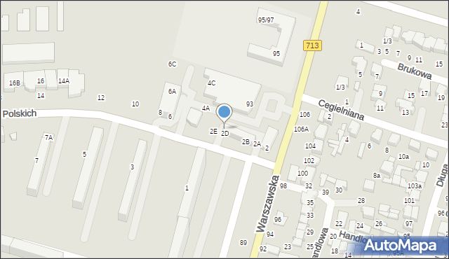 Tomaszów Mazowiecki, Dzieci Polskich, 4, mapa Tomaszów Mazowiecki