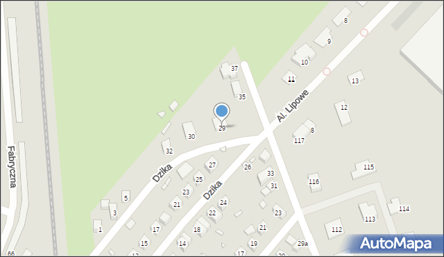 Zgorzelec, Dzika, 29, mapa Zgorzelec