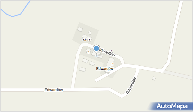 Edwardów, Edwardów, 3, mapa Edwardów