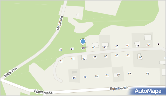 Przywidz, Egiertowska, 4G, mapa Przywidz