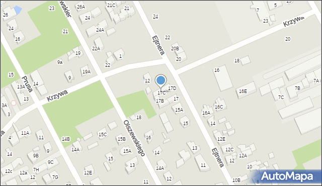 Kobyłka, Ejtnera, 17C, mapa Kobyłka