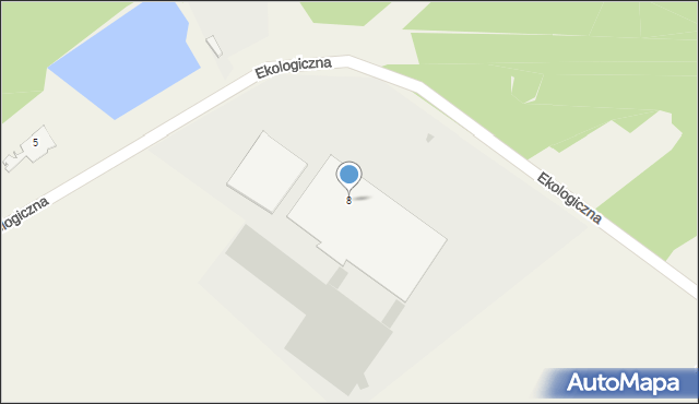 Bogumiłów, Ekologiczna, 8, mapa Bogumiłów