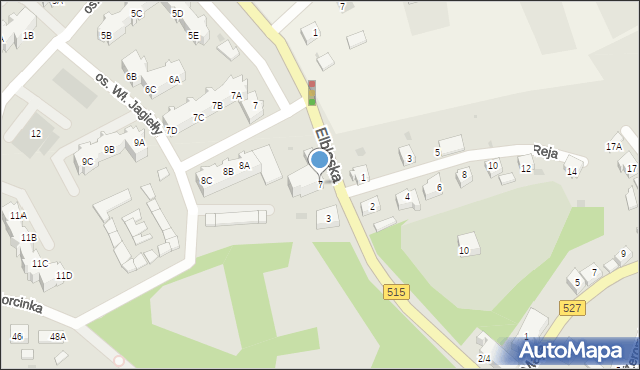 Dzierzgoń, Elbląska, 7, mapa Dzierzgoń