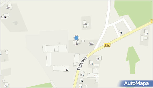 Elgiszewo, Elgiszewo, 49, mapa Elgiszewo