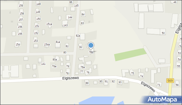 Elgiszewo, Elgiszewo, 76b, mapa Elgiszewo