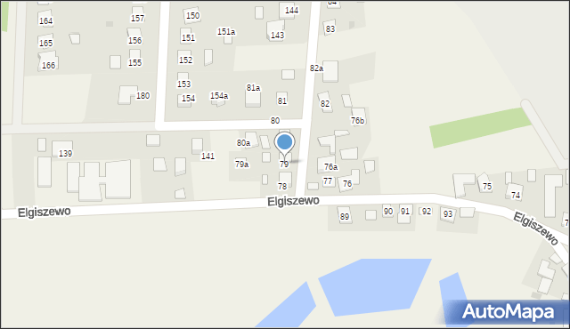 Elgiszewo, Elgiszewo, 79, mapa Elgiszewo