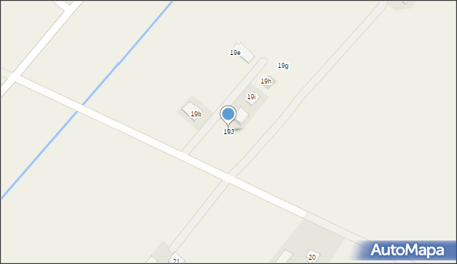 Elżbiecin, Elżbiecin, 19J, mapa Elżbiecin