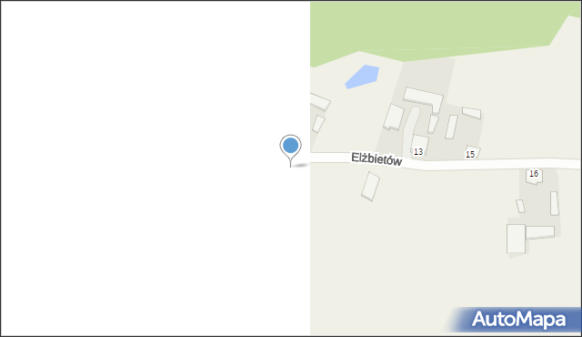 Elżbietów, Elżbietów, 6, mapa Elżbietów