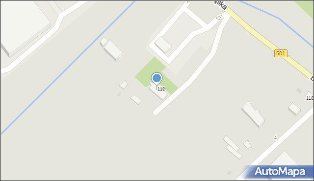 Gdańsk, Elbląska, 114, mapa Gdańska