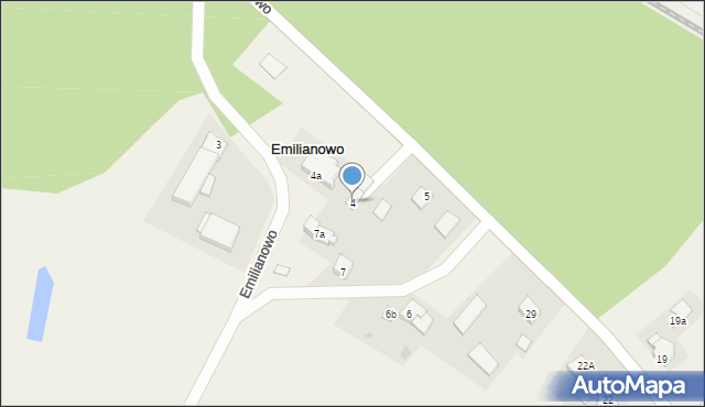 Emilianowo, Emilianowo, 4, mapa Emilianowo