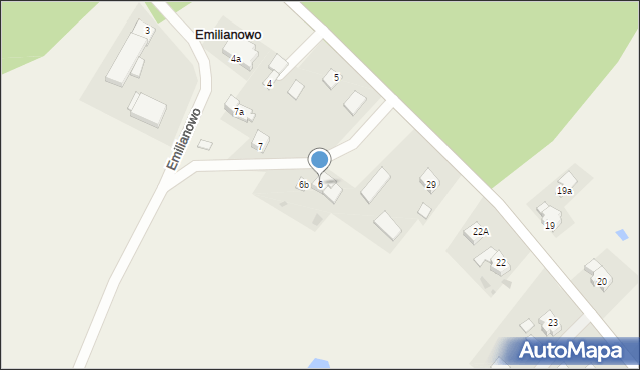 Emilianowo, Emilianowo, 6, mapa Emilianowo