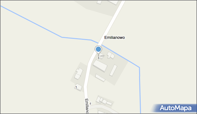 Emilianowo, Emilianowo, 6, mapa Emilianowo