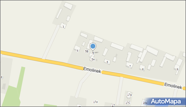 Emolinek, Emolinek, 5, mapa Emolinek