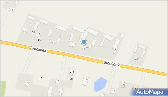 Emolinek, Emolinek, 8, mapa Emolinek