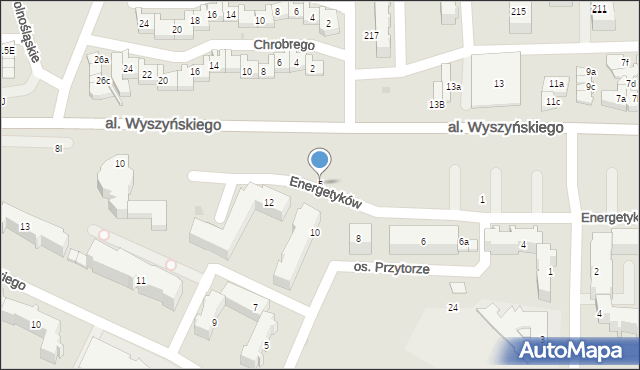 Bełchatów, Energetyków, 5, mapa Bełchatów