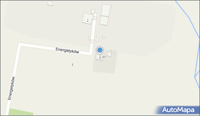 Morzyczyn, Energetyków, 1, mapa Morzyczyn